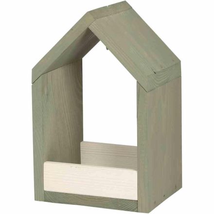 Siena Garden 32975-363 feeding station tit Ella pine FSC 100%, 14x17x27