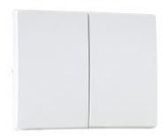 EFAPEL DOUBLE ROCKERS WHITE