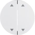 Berker 16442089 Rocker switches with imprint symbol arrows polar white, glossy Berker R.1/R.3