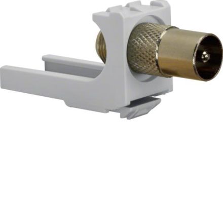 Hager VZ317FS COAX module IEC connector Volta