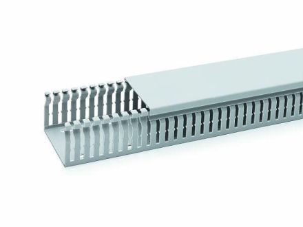 OBO Bettermann 6132367 BE DIN 75x100 7030 grey with adhesive tape wiring duct