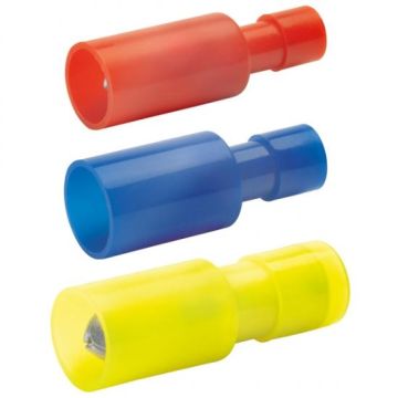 Klauke 1030V D: 5mm 1.5-2.5qmm fully insulated tinned round plug