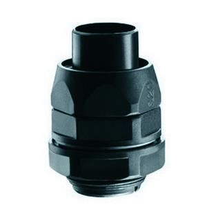 Gewiss DX54525 PG29 rotating protective hose 25 mm black screw connection