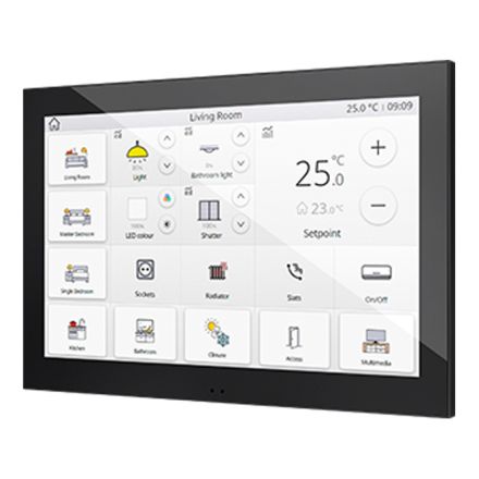 ZENNIO ZVIZ100A KNX touch panel | black | 10 inches