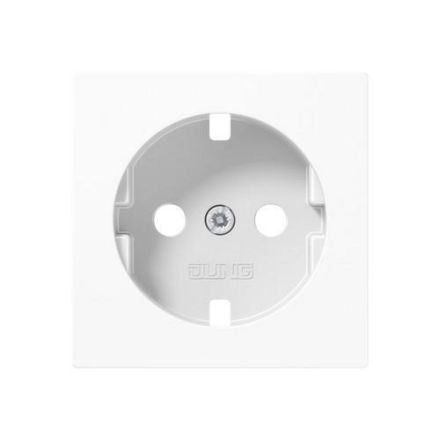 Jung A1520BFPLWW cover for SCHUKO® sockets, thermoplastic, AS/A series, alpine white