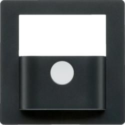 Berker 80960426 cover KNX PIR Qx anthracite velvet