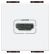 Bticino N4284 HDMI junction box white, (white)