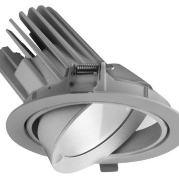 Megaman MT76630 LED recessed ceiling spotlight Conxento DL35° 164 si 45W RDx 4500lm 830