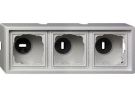 Gira 0063112 surface-mounted housing 3-way surface switch pure white