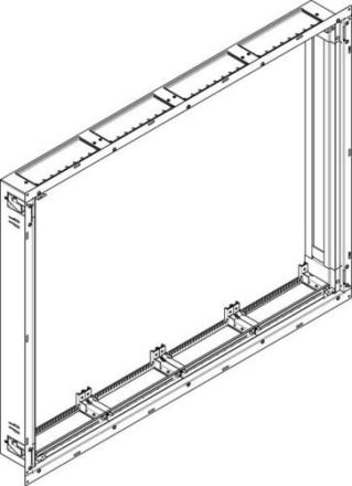 ABN 240PLE 4x5 row UP tray ESPRO flat distributor UP/HW T: 110mm (UL45X)