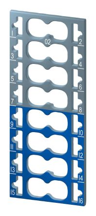 Siemens 6ES7193-6CP02-4MA0 CC02 50 pieces Pack=50pcs Color identification labels