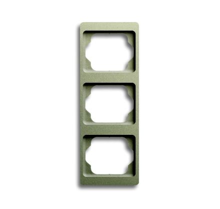Busch-Jaeger 1733 KA-260 cover frame, 3-way frame palladium