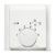 Busch-Jaeger 1795-774 Central plate, for room temperature controller, studio white matt