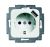 Busch-Jaeger 20 EUCBUSB-214 SCHUKO® USB socket, with increased contact protection alpine white