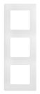 Legrand 665003 frame Niloe 3-way ultra white white, (white)