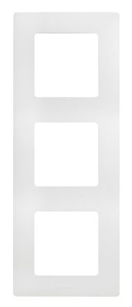 Legrand 665003 frame Niloe 3-way ultra white white, (white)