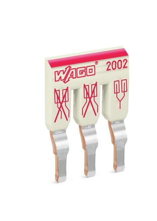Wago 2002-473 3-way light grey box bridge