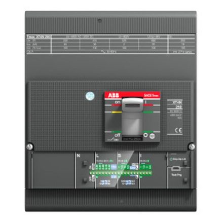 ABB Stotz-Kontakt XT4S 160 Ekip LSI In=63A 4p FF, XT4S 160 EkiP LSI IN=63A 4P FF Compact circuit breaker Tmax XT4, 1SDA068502R0001