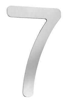 CMD stainless steel house number 7