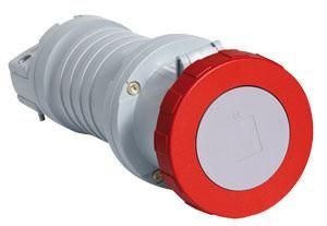 ABB Stotz-Kontakt 3125C6W LP, 3125C6W LP coupling, 125 A, IP67 6h, 3P+E, 380-415 V, 50 and 60 Hz, red, 2CMA169211R1000
