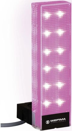 Werma 69001055 VarioSIGN 1S BM continuous tone 24VDC MC LED signal tower