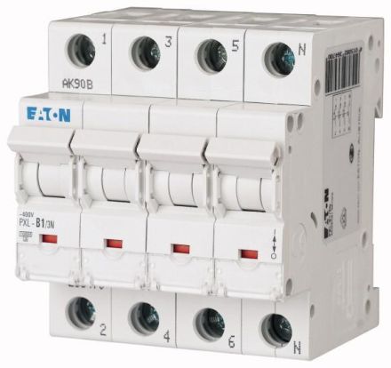 Eaton PXL-C1/3N circuit breaker, 1A, 3p+N, C-Char , 236508