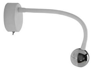 Brumberg 10191723 230V AC 4.2W 3000K ws/ch LED reading light