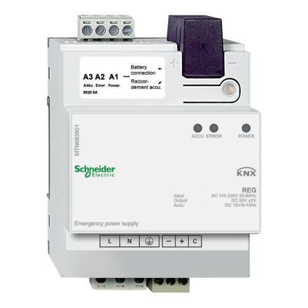 SCHNEIDER MTN683901 KNX emergency power supply | Standard
