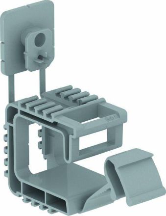 OBO Bettermann 2205388 2031 F 10 10x NYM3x1,5 stone grey Grip collective bracket