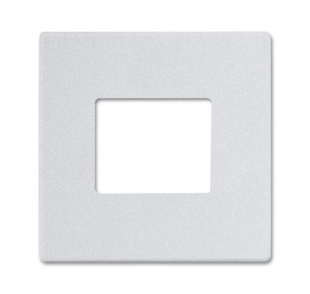 Busch-Jaeger 6476-83 central plate aluminum silver