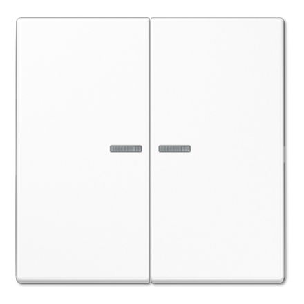JUNG SPLS10921STRFWW KNX-RF button | 2-way | alpine white