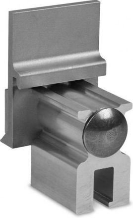 K2 Systems 2003024 Installation on double seam roofs titanium zinc DS-Medi-Clamp