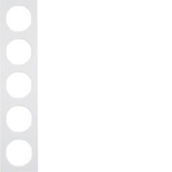 Berker 10152289 frame polar white, glossy Berker R.3
