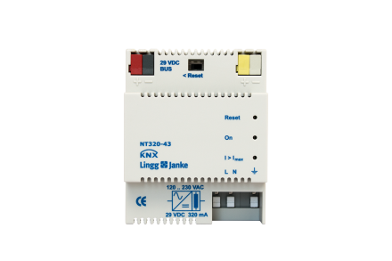 LINGG&JANKE 88416 KNX power supply | 320 mA, 4 TE
