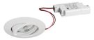 Brumberg 39141073 230V AC 6W 3000K white LED recessed ceiling spotlight