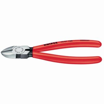 Knipex 7002140 side cutters 140mm handles thick-walled 2 colors.