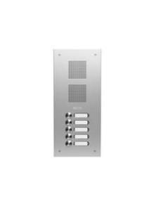 Grothe TS787 1-5 silver EV1 5 bell button door station, 78715