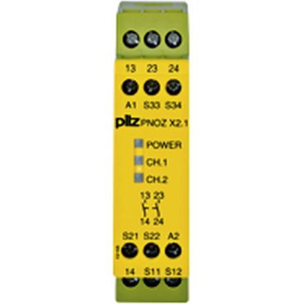 Pilz 774306 PNOZ X2.1 24VAC/DC 2n/o emergency stop relay