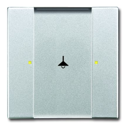 BUSCH-JAEGER 6125/02-83 KNX touch sensor control element | 1-way | aluminum silver