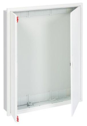 ABB Striebel & John TU63 small distribution board, flush-mounted, empty 6-row, with frame and door, 2CPX067717R9999