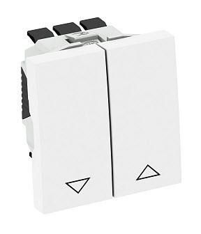 OBO Bettermann RT-BS RW1 pure white roller shutter button, 6120980