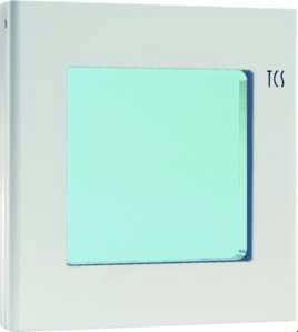 TCS VKR10-WS for built-in camera white cover frame