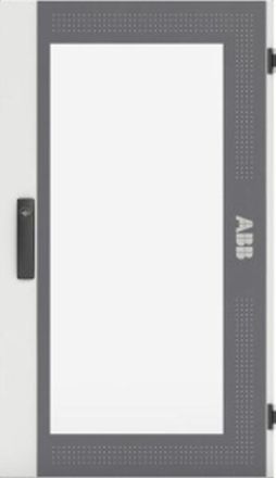 ABB Striebel & John TZT304 Transparent door 3FB / 4RE accessory TwinLine cabinet series, 2CPX010867R9999