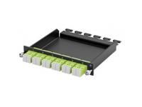 Telegärtner H02050A4073 0.5HE 6xLC D OM4 violet HD3 patch module