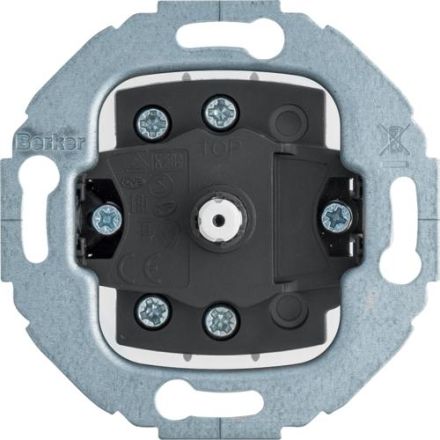 Berker 387603 rotary switch, off/change, 1930/glass/R.cla