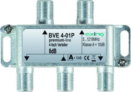 Axing BVE4-01P 4-way distributor / 5...1218 MHz