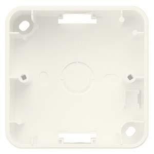 Siemens 5TG1825 AP housing 1-way titanium white 80x80x42.5mm