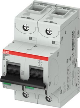 ABB Stotz-Kontakt S802PV-SD63, load-disconnector S802PV-SD63 800V DC, 63A, 2-pole, 2CCF019634R0001