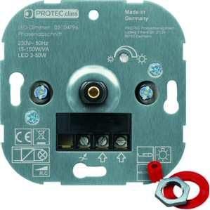 PROTEC.class 05104796 Dimmer PD 15150 15-150W/VA LED3-50W Tronic Dimmer