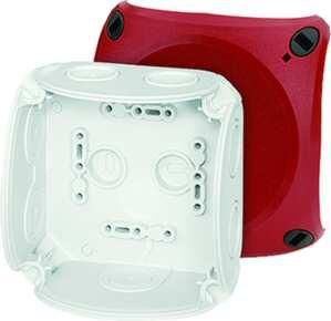 Hensel DK0400R up to 4qmm, with red cover cable junction box